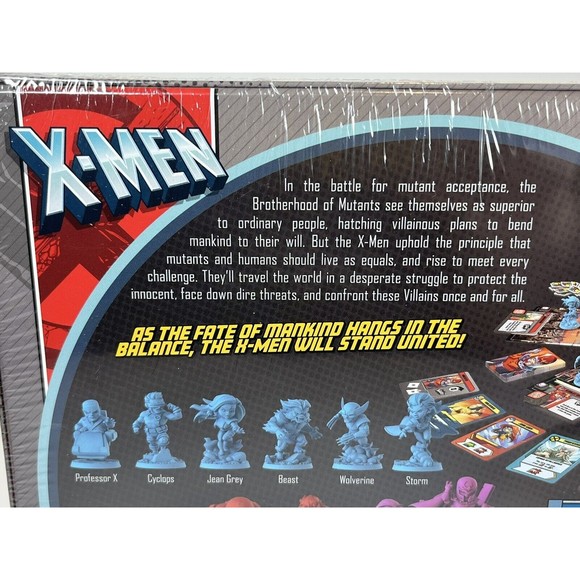 X-Men, Marvel United Board Game with Cards Collectible Hero Villain Figurines - Picture 7 of 12